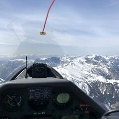 Flugwegposition um 10:40:07: Aufgenommen in der Nähe von Gußwerk, Österreich in 2295 Meter